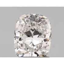 Lab Created 1.41 Carat D-VS1 Cushion Cut Diamond Lab Created 1.41 Carat D-VS1 Cushion Cut Diamond
