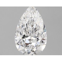 Lab Created 1.23 Carat D-VS1 Pear Shaped Diamond