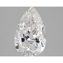 Lab Created 2.47 Carat D-VS1 Pear Shaped Diamond Lab Created 2.47 Carat D-VS1 Pear Shaped Diamond