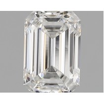 Lab Created 1.26 Carat F-VS1 Emerald Cut Diamond Lab Created 1.26 Carat F-VS1 Emerald Cut Diamond