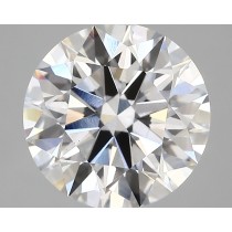 Lab Created 3.69 Carat D-VS1 Round Diamond