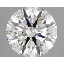 Lab Created 4.61 Carat D-VS1 Round Diamond