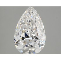 Lab Created 2.79 Carat D-VS1 Pear Shaped Diamond Lab Created 2.79 Carat D-VS1 Pear Shaped Diamond