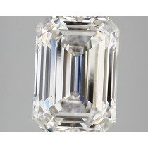 Lab Created 6.09 Carat F-VS1 Emerald Cut Diamond