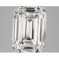 Lab Created 6.10 Carat F-VS1 Emerald Cut Diamond