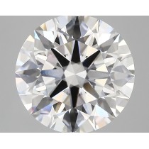 Lab Created 4.70 Carat D-VS1 Round Diamond