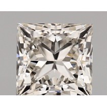 Lab Created 1.51 Carat G-VS1 Princess Cut Diamond