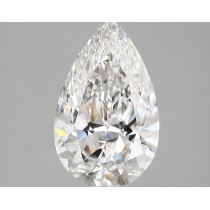 Lab Created 2.68 Carat D-VS1 Pear Shaped Diamond Lab Created 2.68 Carat D-VS1 Pear Shaped Diamond