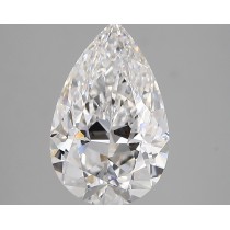 Lab Created 3.24 Carat D-VVS2 Pear Shaped Diamond Lab Created 3.24 Carat D-VVS2 Pear Shaped Diamond