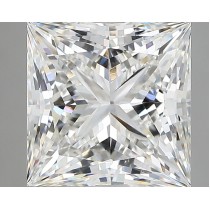 Lab Created 4.39 Carat F-VVS2 Princess Cut Diamond Lab Created 4.39 Carat F-VVS2 Princess Cut Diamond
