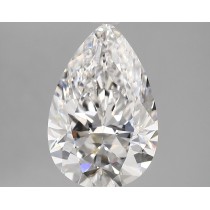 Lab Created 3.31 Carat E-VVS2 Pear Shaped Diamond Lab Created 3.31 Carat E-VVS2 Pear Shaped Diamond