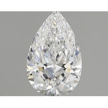 Lab Created 1.09 Carat D-VS1 Pear Shaped Diamond
