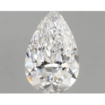 Lab Created 1.64 Carat D-VS1 Pear Shaped Diamond