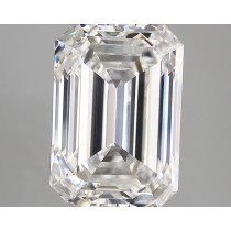 Lab Created 6.10 Carat E-VS1 Emerald Cut Diamond