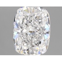 Lab Created 1.25 Carat D-VVS2 Cushion Cut Diamond