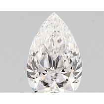Lab Created 1.38 Carat D-VS1 Pear Shaped Diamond