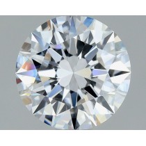 0.89 Carat D-VVS1 Round Natural Diamond