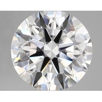 Lab Created 4.61 Carat E-VVS2 Round Diamond