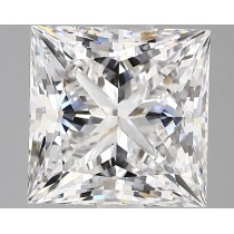 Lab Created 2.83 Carat D-VS1 Princess Cut Diamond Lab Created 2.83 Carat D-VS1 Princess Cut Diamond
