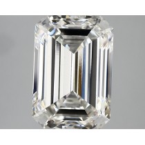 Lab Created 5.84 Carat F-VS1 Emerald Cut Diamond Lab Created 5.84 Carat F-VS1 Emerald Cut Diamond