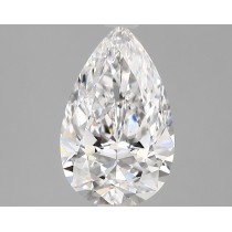 Lab Created 2.01 Carat D-VS1 Pear Shaped Diamond Lab Created 2.01 Carat D-VS1 Pear Shaped Diamond
