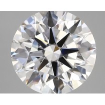 Lab Created 3.27 Carat D-VS2 Round Diamond Lab Created 3.27 Carat D-VS2 Round Diamond