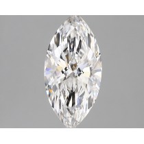 Lab Created 1.59 Carat D-VVS2 Marquise Cut Diamond