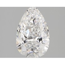 Lab Created 1.54 Carat D-VS1 Pear Shaped Diamond