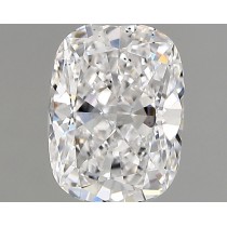 Lab Created 1.21 Carat D-SI1 Cushion Cut Diamond Lab Created 1.21 Carat D-SI1 Cushion Cut Diamond