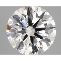 Lab Created 3.47 Carat E-VS1 Round Diamond
