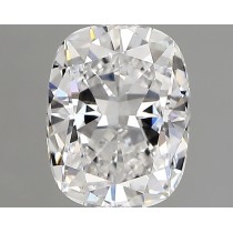 Lab Created 1.34 Carat D-VS1 Cushion Cut Diamond Lab Created 1.34 Carat D-VS1 Cushion Cut Diamond