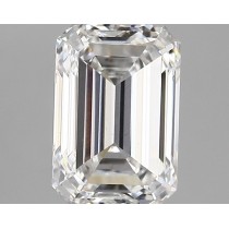 Lab Created 1.83 Carat D-VS1 Emerald Cut Diamond Lab Created 1.83 Carat D-VS1 Emerald Cut Diamond