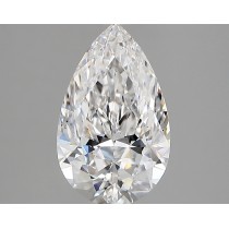 Lab Created 2.24 Carat D-VS2 Pear Shaped Diamond Lab Created 2.24 Carat D-VS2 Pear Shaped Diamond