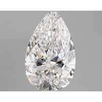 Lab Created 1.87 Carat D-SI1 Pear Shaped Diamond Lab Created 1.87 Carat D-SI1 Pear Shaped Diamond