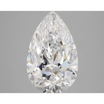 Lab Created 4.15 Carat D-VVS2 Pear Shaped Diamond Lab Created 4.15 Carat D-VVS2 Pear Shaped Diamond
