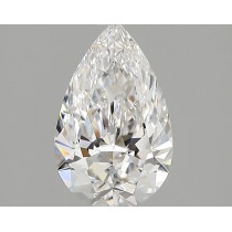 Lab Created 1.34 Carat D-VS1 Pear Shaped Diamond