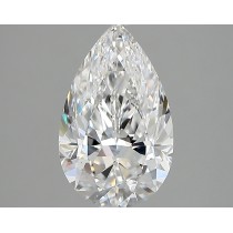 Lab Created 2.15 Carat D-VS1 Pear Shaped Diamond Lab Created 2.15 Carat D-VS1 Pear Shaped Diamond