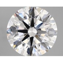 Lab Created 2.94 Carat D-VS1 Round Diamond Lab Created 2.94 Carat D-VS1 Round Diamond