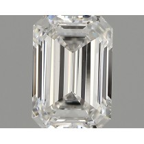 Lab Created 1.71 Carat E-VS1 Emerald Cut Diamond