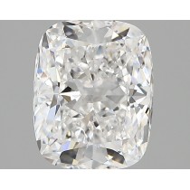 Lab Created 1.90 Carat D-VVS2 Cushion Cut Diamond