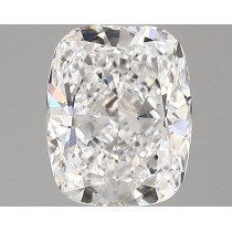Lab Created 1.13 Carat D-VVS2 Cushion Cut Diamond