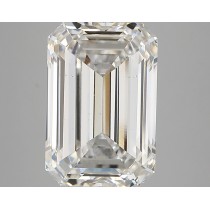 Lab Created 7.05 Carat F-VS1 Emerald Cut Diamond