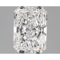 Lab Created 1.68 Carat D-VS1 Radiant Cut Diamond