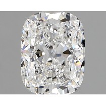 Lab Created 1.30 Carat D-VS1 Cushion Cut Diamond Lab Created 1.30 Carat D-VS1 Cushion Cut Diamond