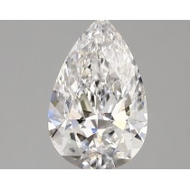 Lab Created 1.19 Carat D-VS1 Pear Shaped Diamond