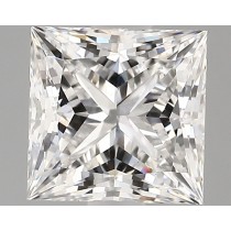 Lab Created 1.85 Carat E-VS1 Princess Cut Diamond