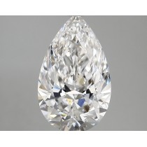 Lab Created 2.74 Carat E-VS2 Pear Shaped Diamond Lab Created 2.74 Carat E-VS2 Pear Shaped Diamond