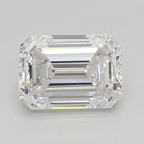 Lab Created 0.98 Carat D-VS1 Emerald Cut Diamond Lab Created 0.98 Carat D-VS1 Emerald Cut Diamond