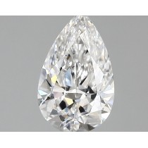 Lab Created 1.13 Carat D-VS1 Pear Shaped Diamond