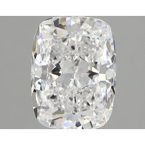 Lab Created 1.55 Carat D-VS1 Cushion Cut Diamond Lab Created 1.55 Carat D-VS1 Cushion Cut Diamond